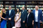 Delegación de Isla Negra autores reconocidos por la Fundación Corripios, Inc.